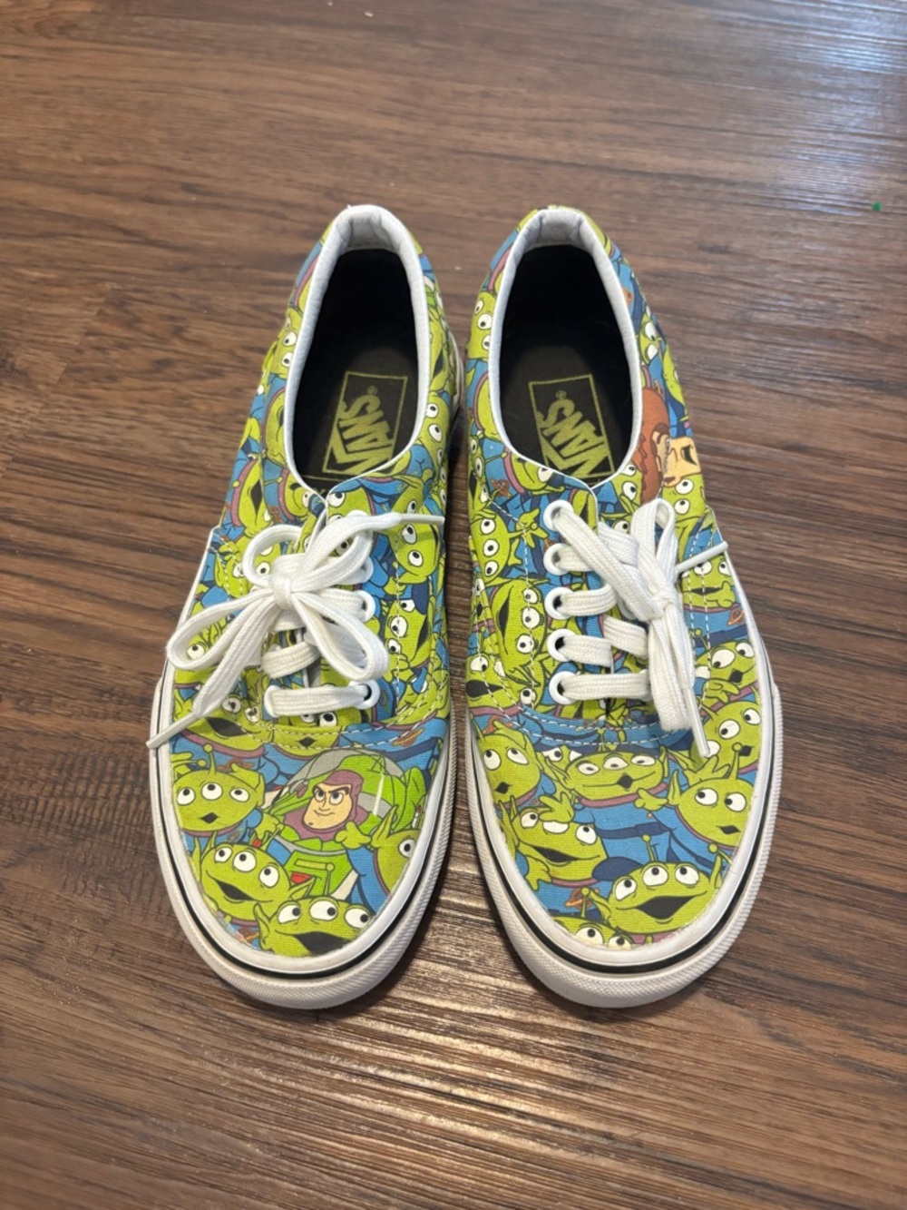 Vans Toy Story Alien Low-Top Sneakers - Green/Blue - Picture 4 of 4